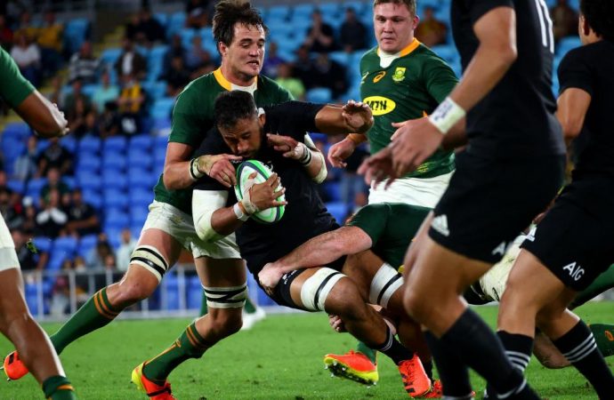 Springboks Beat All Blacks 33-26 to Level Rugby Series