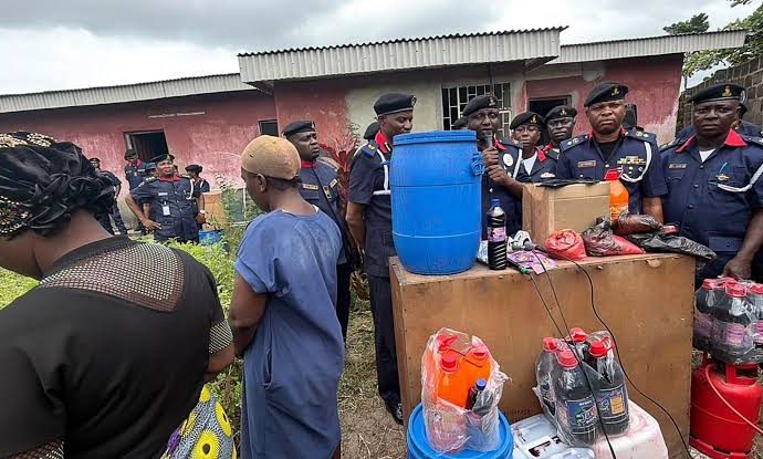 NSCDC Busts Alleged Illegal Juice Factory in Badagry, Arrests Two